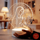 Luminárias de Nossa Senhoras em Acrílico Luminoso Cristal®