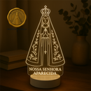 Luminárias de Nossa Senhoras em Acrílico Luminoso Cristal®