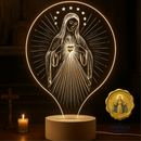 Luminárias de Nossa Senhoras em Acrílico Luminoso Cristal®
