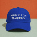 (COMPRE 1 LEVE 2) Boné O Brasil É Dos Brasileiros Boné Modelo Original Bordado (Cópia)